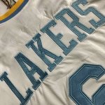 NBA 6 James Lakers classic authentique Maillot blanc